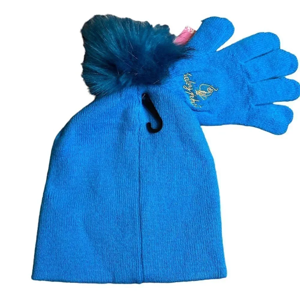 Baby Phat‎ Pom Pom Hat & Glove Set